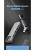 Многопортовый концентратор Type-C: USB-разветвитель с HDMI, Ethernet и док-станцией «восемь в одном».