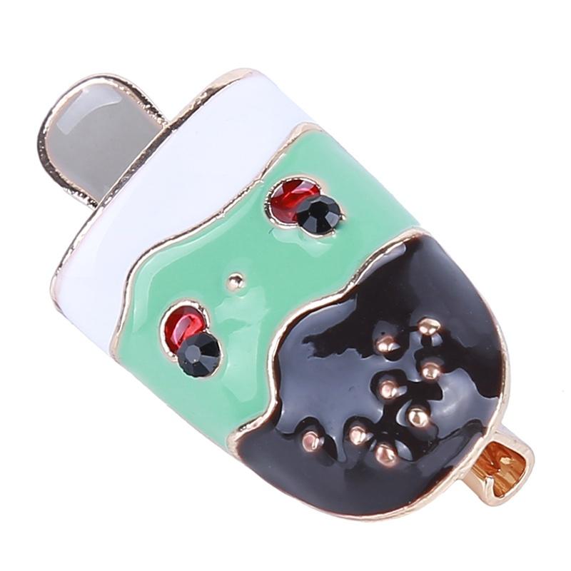 Fashion Jewelry Creative Cartoon Ice Cream Brooch Joker Cute Wind Lady Brooch