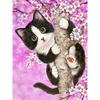 Full 5D Diy Diamond Painting Cartoon Animal Cute Cat Embroidery Cross Stitch Home Decor Handmade