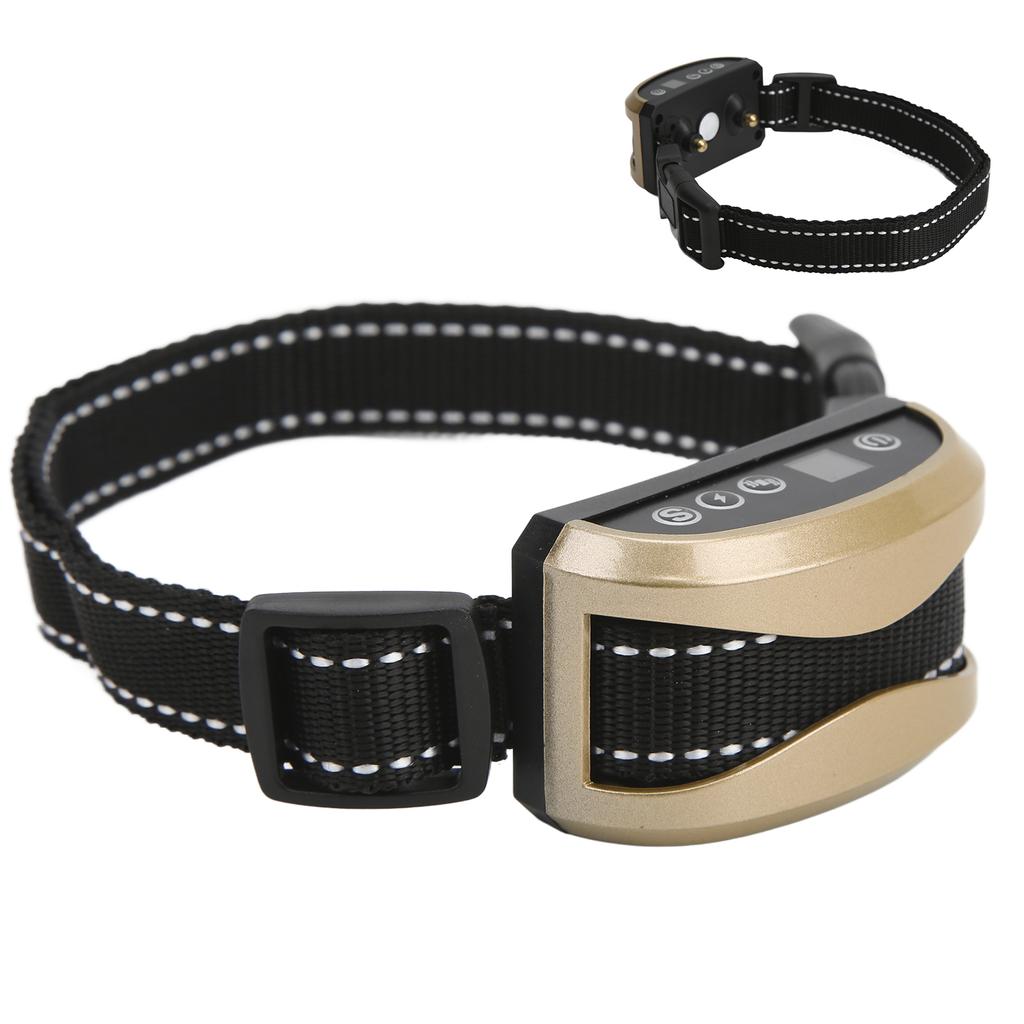 Dog Training Bark Collar Bark Stop Collar with 8 Gears Vibration 7 Gears Sensitivity for Small