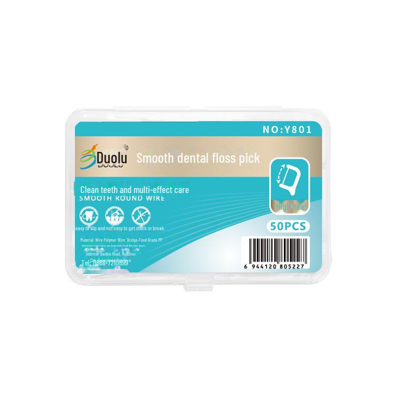 Ультратонкие зубные нити: 30/50 Пакеты и коробки для семей - Высокопрочная проволока для зубочисток