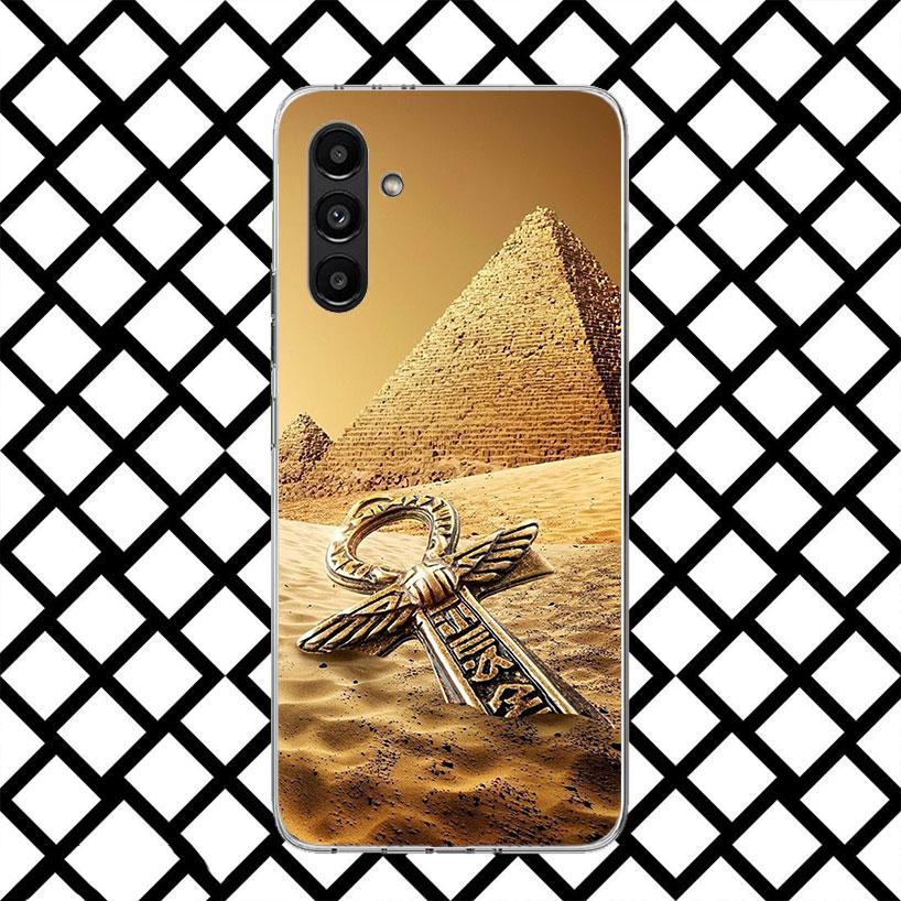 Египет Нефертити Анубис Фараон Чехол для телефона для Samsung Galaxy A17 A37 A57 A16 A26 A36 A56 A15 A25 A35 A55 A14 A24 A34 A54 A13 A23