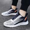 Sports Shoes Men's Breathable Mesh New Color Blocked Soft Sole Single Shoe Travel Sports Casual Single Shoe Zapatillas Deporte