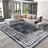 Nordic High-end Living Room Carpets Modern Luxury Decoration Home Bedroom Large Area Rugs Thickening Washable Non-slip Floor Mat