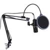 Extendable Microphone Holder Telescopic Bracket Microphone Clamp Microphone Stand  Desk Mount