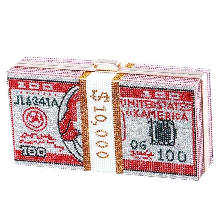 USD в европейских и американских новых моделях, полностью усыпанная бриллиантами, сумка USD женская ручная через плечо универсальная индивидуальность популярная мода