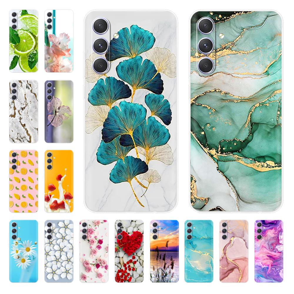 Прозрачный силиконовый чехол для Coque Samsung Galaxy A14 Чехол Прозрачный Мягкий ТПУ Покрытие для Samsung A14 5G Ударопрочный FundasПрозрачный