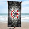 Sport Club Corinthians Paulista Print Beach Towel, Large Soft Quick Dry Towel for Beach Camping Swimming