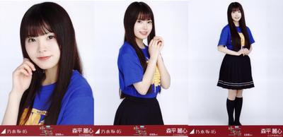Футболка Nogizaka46 Летний Национальный Тур 2025 версия Хоккайдо. Полный набор из 3 фотографий Рейшина Морихиры