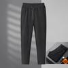 Вельветовые брюки осень и зима новые утолщенные мужские деловые брюки прямые свободные повседневные брюки теплые брюки мужские большого размера