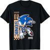 Футболка Соник Ежик Go Sonic Эпичная Поза Винтажный Кадр