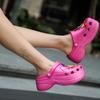 35-42 Women's Large Size Women's Shoes Increase Hole Shoes Summer Beach Sandals