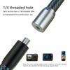 Lightweight Carbon Fiber Selfie Stick Extension Rod With 1/4 Screw Interfaces For Action Camera Sticks for Photography