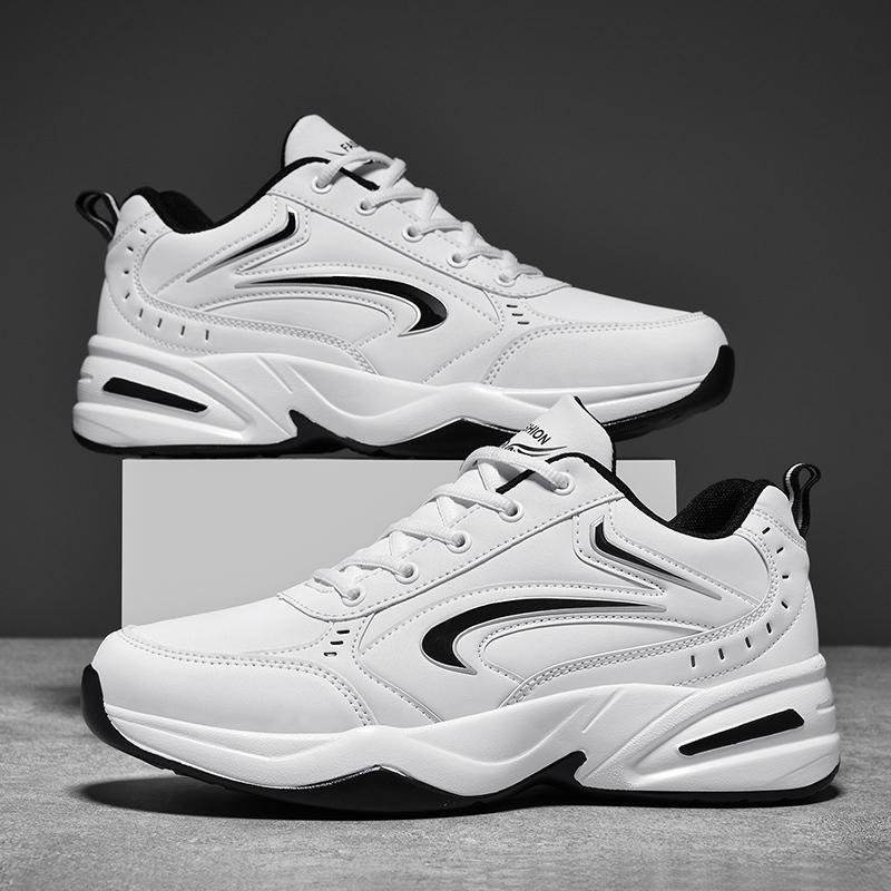 Мужские зимние кроссовки нескользящие водонепроницаемые уличные зимние спортивные туфли для мужчин Добавить хлопок теплая обувь для ходьбы 2024 Мужская хлопковая обувь