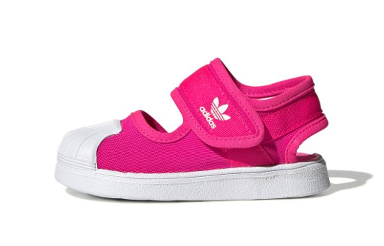 adidas Оригинальные кроссовки SUPERSTAR 360 для малышей, розовые, для младенцев и малышей EG5712