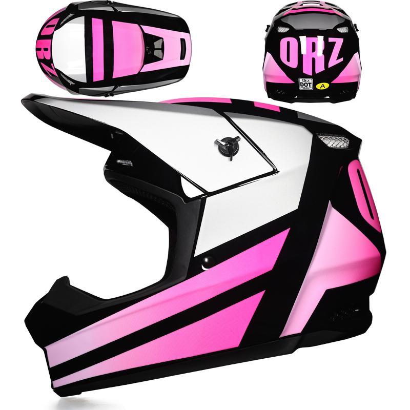 New Children Motorcycle Helmet Off-Road Helmet Downhill Am Dh Cross Capacetes Motocross Cascos Go-Kart Dot Certification Rally