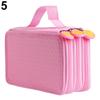 Large Capacity 3 Layer 52 Holes Student Pen Pencil Storage Zipper Case Holder