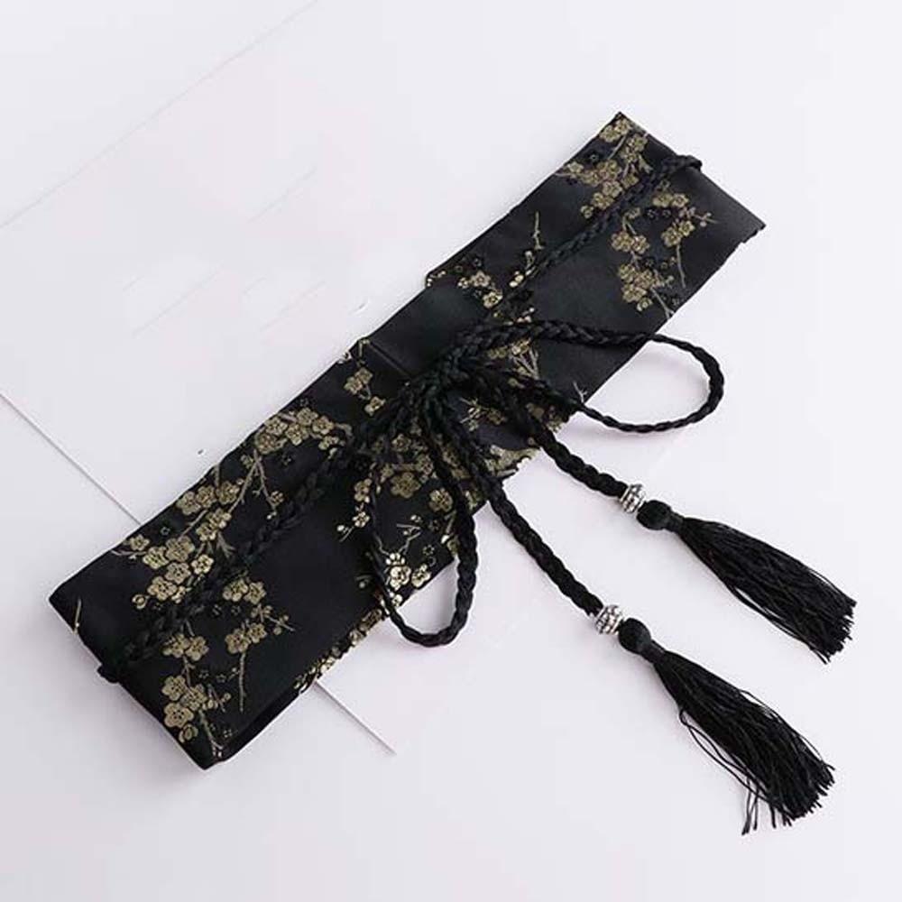 Embroidered Embroidery Corset Wide Style Ethnic Girdle Hanfu Waistband  Kimono Match
