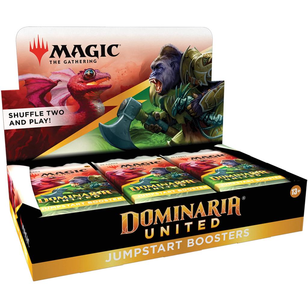 Сборник Dominaria Unite Jumpstart Бустер 18 пакетов C97150000 MTG Коллекционная карточная игра Wizards of the Coast C97150000 Magic (английское издание) (BOX)