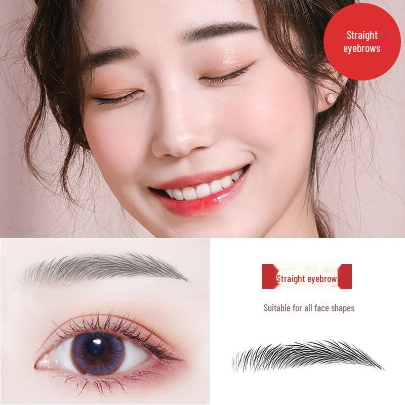 6D наклейки для бровей: Реалистичная водонепроницаемая татуировка-вышивка