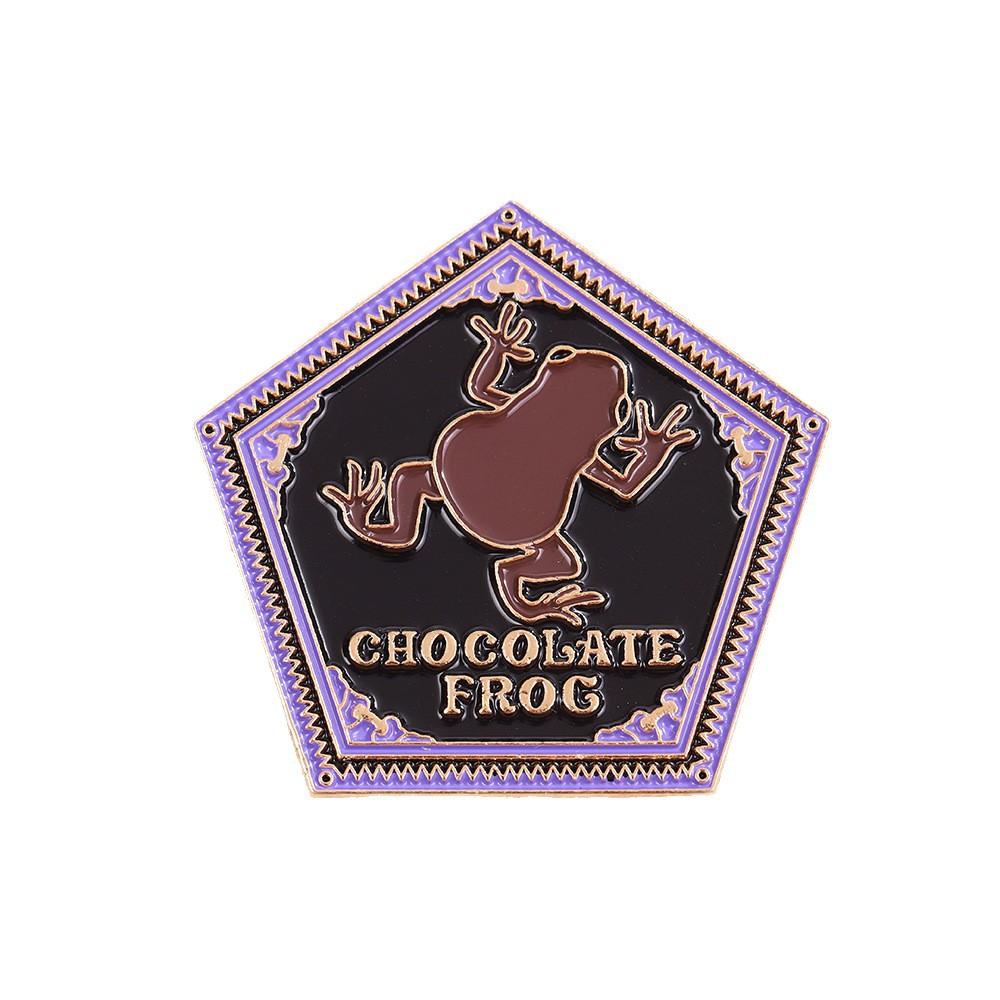 Frog brooch design high-end cartoon bag clothing decorative brooch