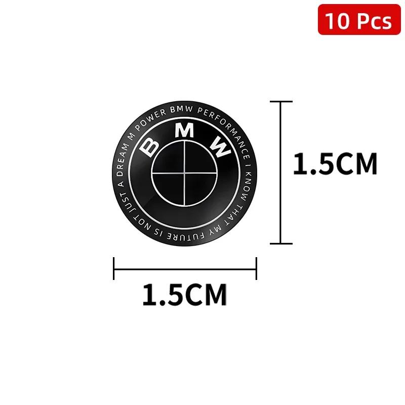 Для BMW 50-й kith X1 X5 X6 G05 G06 F15 F16 E70 E71 E53 E72 10 шт. Декоративные наклейки для защиты замочной скважины замка автомобиля Автоаксессуары