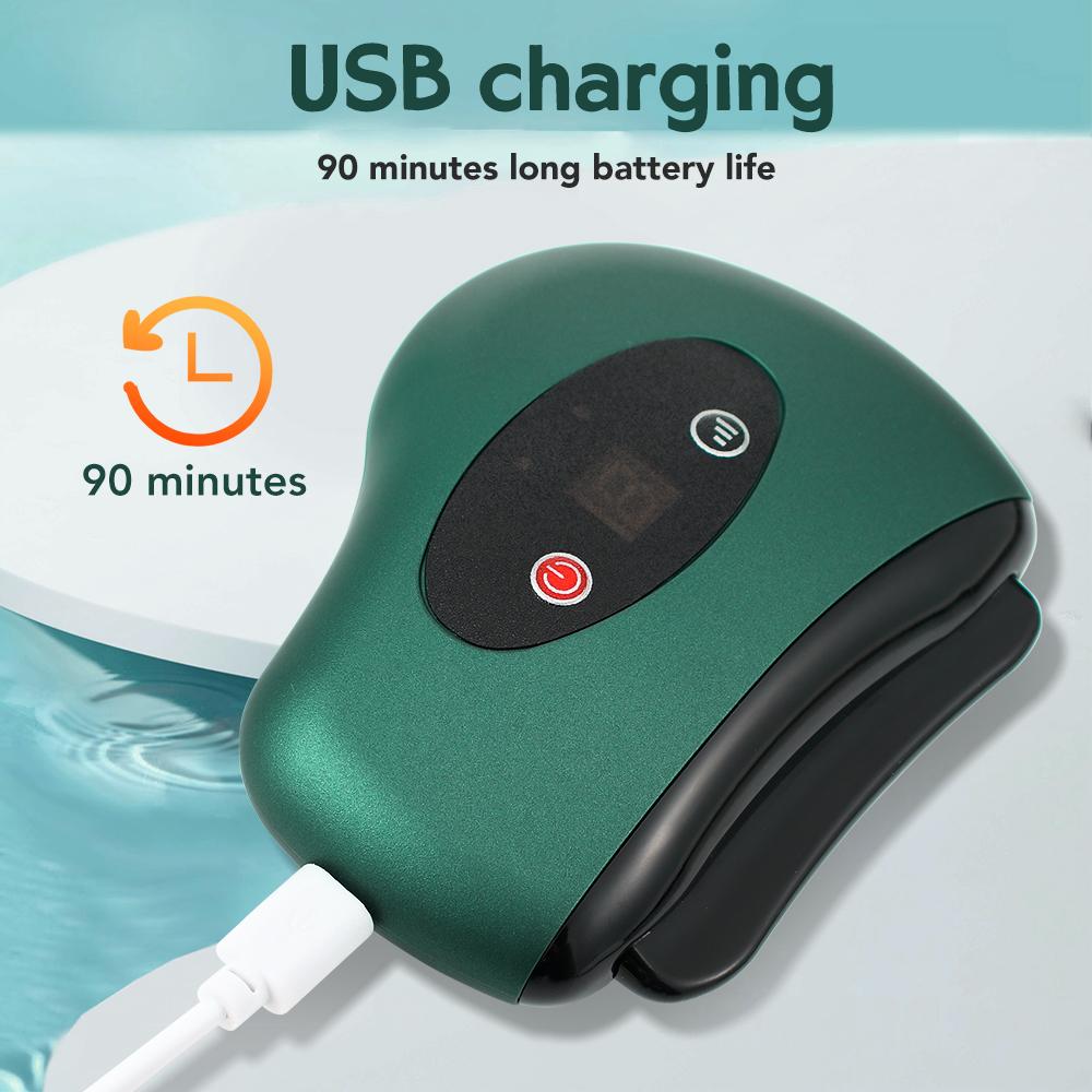 USB электрическая скребковая доска, камень Гуаша, скребок Гуаша, горячий компресс, вибрация, лифтинг для лица, расслабляющие массажные устройства гуаша