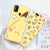 Прозрачный чехол PK10 Pikachu Pokémon для Samsung A04 A14 A23 M33 M53 Realme 10 9 C35 C55 VIVO Y02 Y12 Infinix Hot 30 Note 11 Tecno Spark 8P Pro