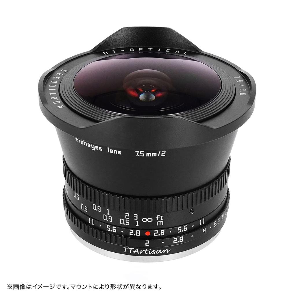 TTArtisan MF F2 Mount Fisheye Prime Lens Canon Compatible Fisheye Manual Compact and Lightweight for Mirrorless Ideal for Landscape and Starry Sky by
