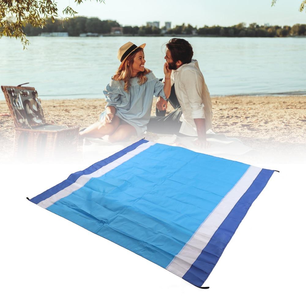 Ripstop Beach Blanket Polyester Outdoor Ground Cover Outdoor Camping Mat Park Use