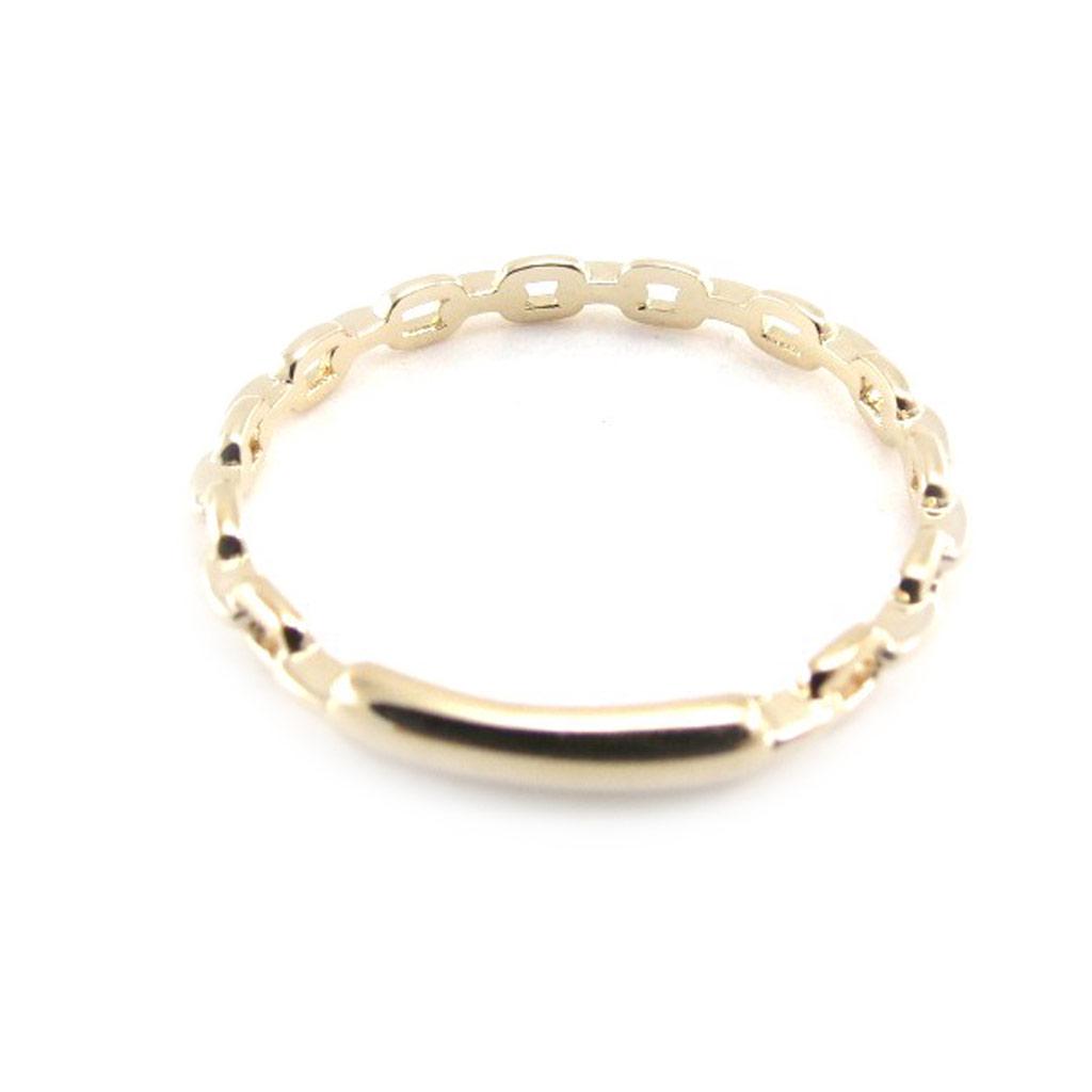 Обручальное кольцо с позолотой 'Lien d'Amour' золотистое - 10x2 мм