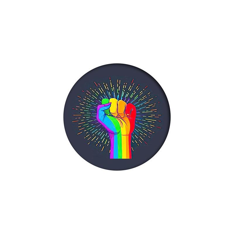 Мужчины Женщины ЛГБТ Броши Джинсовый Значок Гей Радуга Брошь Ювелирные Аксессуары Булавки Для Отворота Воротника