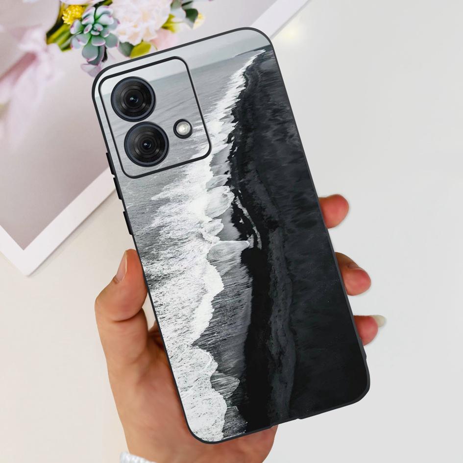 For Motorola Moto G84 G54 5G Case Fashion Flower Butterfly Shockproof Silicone Soft Slim Back Cover For Motorola Moto G14 Bumper