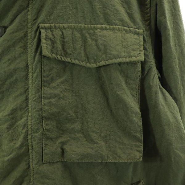 Неиспользованная куртка M-65 Johnbull, окрашенная готовым изделием, S, хаки, нейлон, мужская, б/у