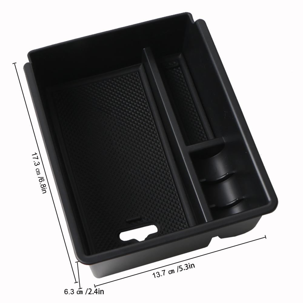 Автомобильный центральный подлокотник для хранения ящика для Mitsubishi Outlander 2013-органайзер на центральной консоли для уборки