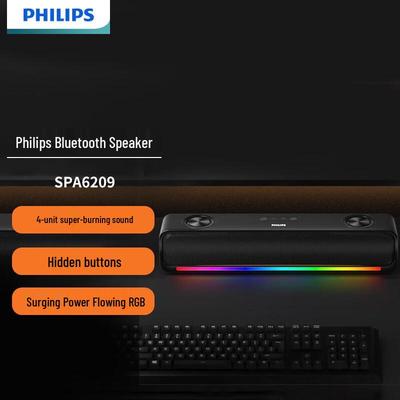Bluetooth-колонка для настольного компьютера Philips SPA6209 с RGB-подсветкой, штекер CN (адаптер в комплекте)