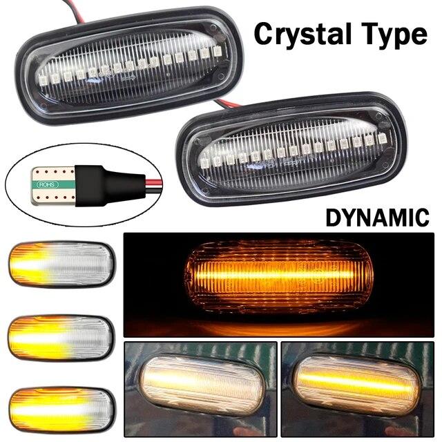 Dynamic Sequential Indicator Blinker LED Side Marker Light For Land Rover Discovery 2 1999-2004 Defender Freelander 1 2002-2005