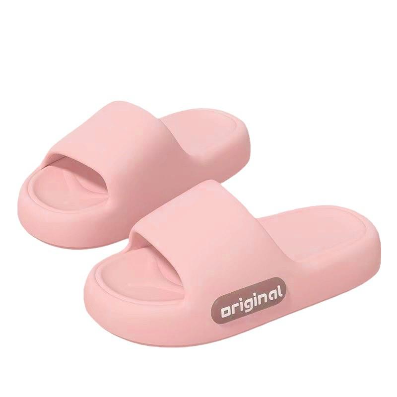 Summer Eva Non-Slip Indoor Slippers: Cozy Thick-Soled Sandals for Home, Bath, or Hotel