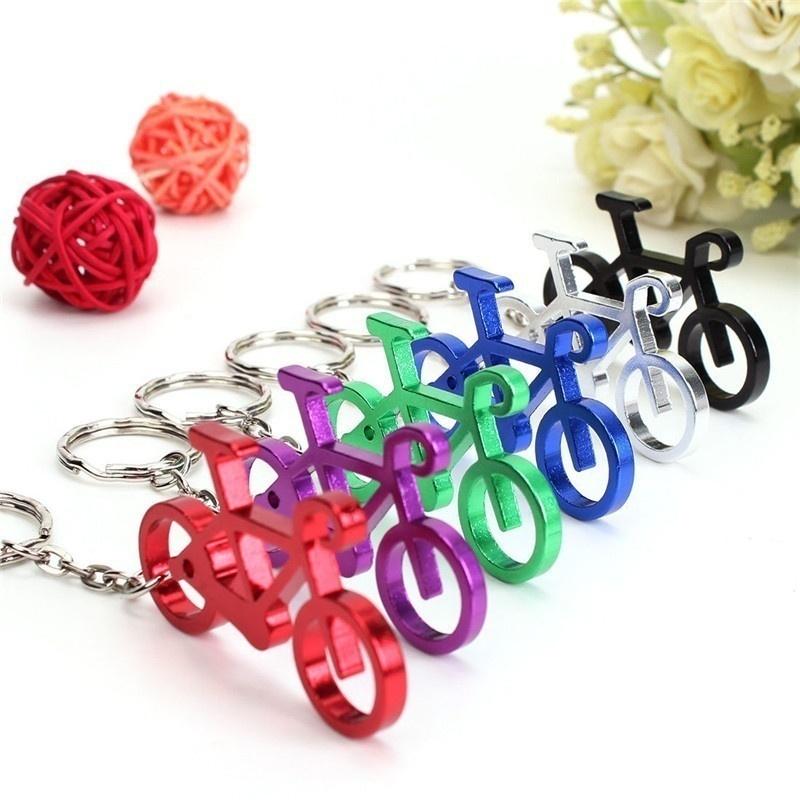 4 шт./компл. брелок для ключей EDC Multi Bike, брелок для бутылок, вина, пива, открывалка, многоцветная открывалка для пива, кухонные принадлежности