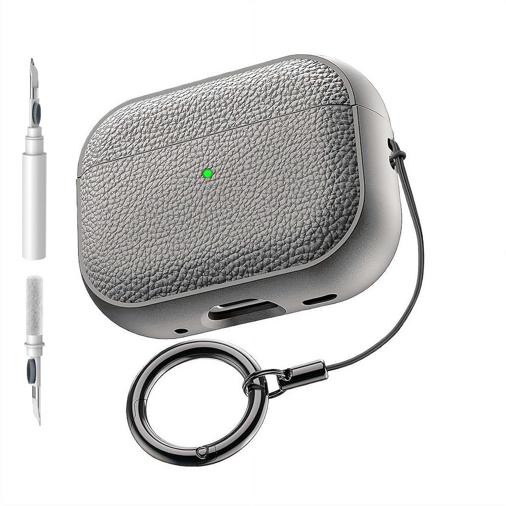 Для AirPods Pro 3 Чехол для Airpods Pro 2 Чехол 2025 Новый Защитный Чехол с Текстурой Тонкий Чехол с Петлей для Шнурка для AirPods 4