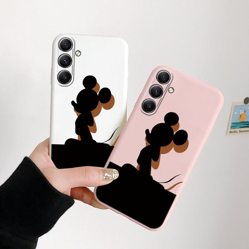 Cartoon Patterned Soft Silicone Case For Samsung A55 M35 S24 Xiaomi Redmi Note 13 Pro iPhone Huawei Honor Realme Camera Protective Shockproof Cover