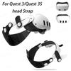 Ремешок для головы для Meta Quest 3/Quest 3S VR Light Регулируемый Удобный Мягкий Наголовник Elite Strap Для Quest 3S/3 VR Аксессуары