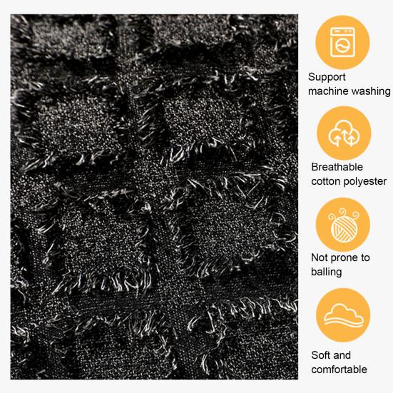 Наволочка Дышащая Двусторонняя Клетчатый Стиль Наволочка Гостиная Диван Спальня Офис Декоративная Наволочка