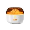 200ml Volcano Air Humidifier Desktop Electric USB Humidificadore Water Mist Essential Oil Aroma Diffuser with Colorful Lighting