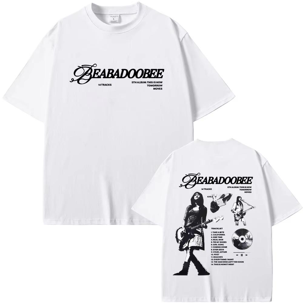 Beabadoobee This Is How Tomorrow Moves Tour Футболки Мужские Женские Хип-Хоп Мода Оверсайз Уличная Мода Футболки