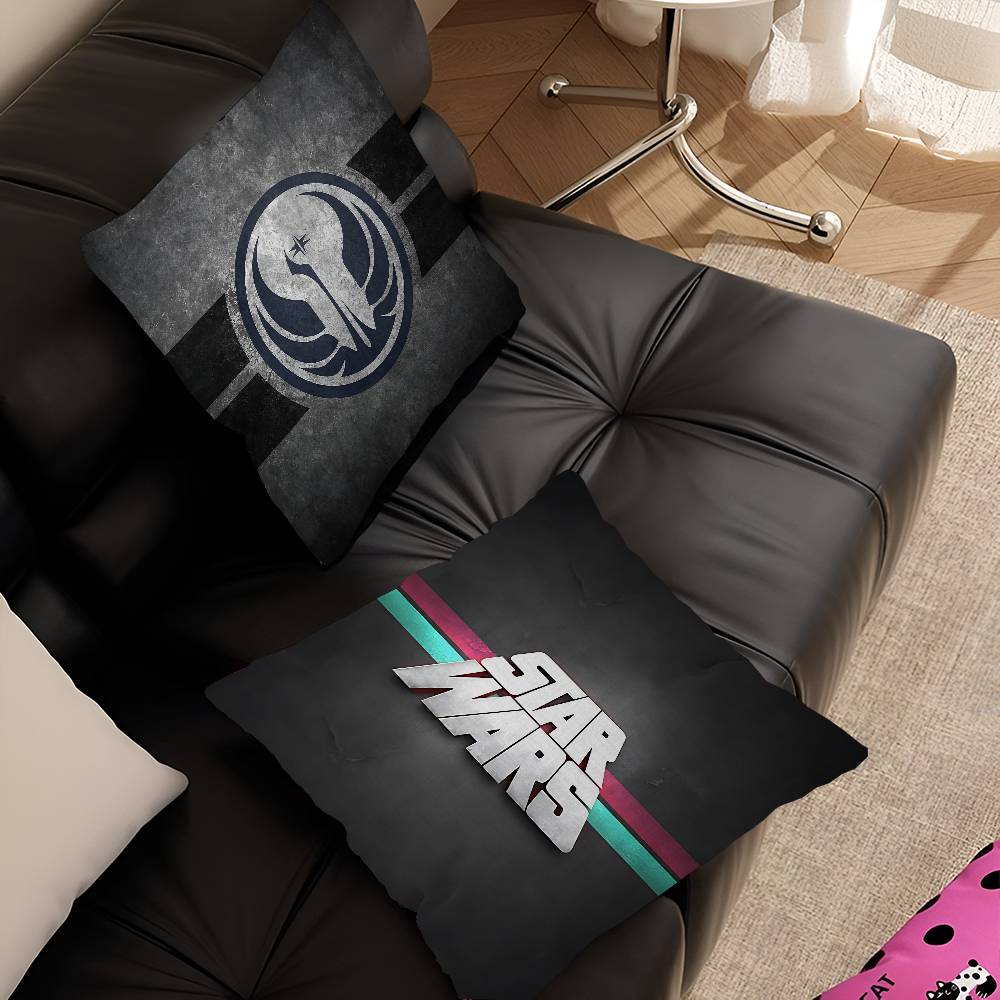 S-Stars W-Wars Логотип 45*45 см Наволочка для подушки Декор Наволочка для домашней подушки Наволочка для диванной подушки