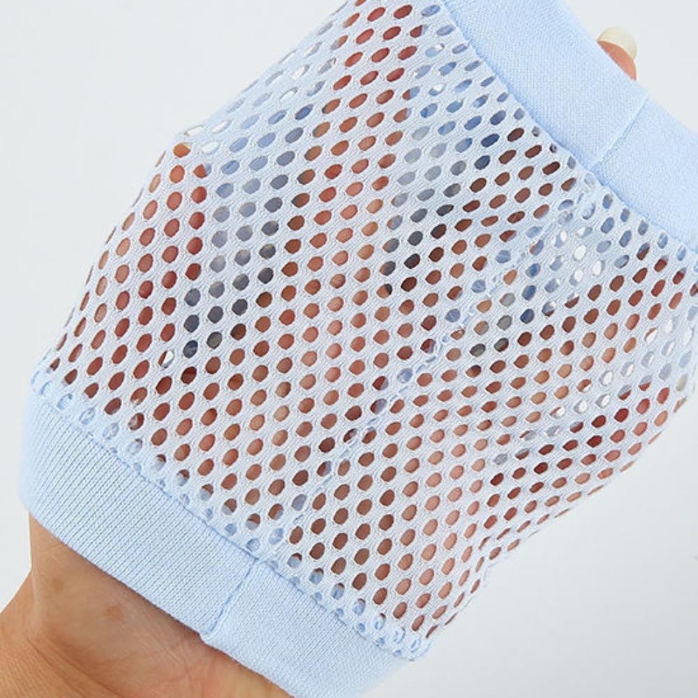 2 шт. Детские наколенники с мультяшным рисунком, тонкие детские наколенники, защитное снаряжение для ползания для малышей