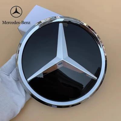 Автомобильная наклейка Benz 2026 Новая Для решетки Benz Значок Плоское зеркало Передний значок Для Mercedes-Benz ML-Class ML W166 2012-2015 GL X166 201