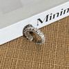 Bright Super Shining Gypsy Star Diamond Light Luxury Exquisite Personality Open Ring Female Cold Wind Trend Fashion Index Finger Ring