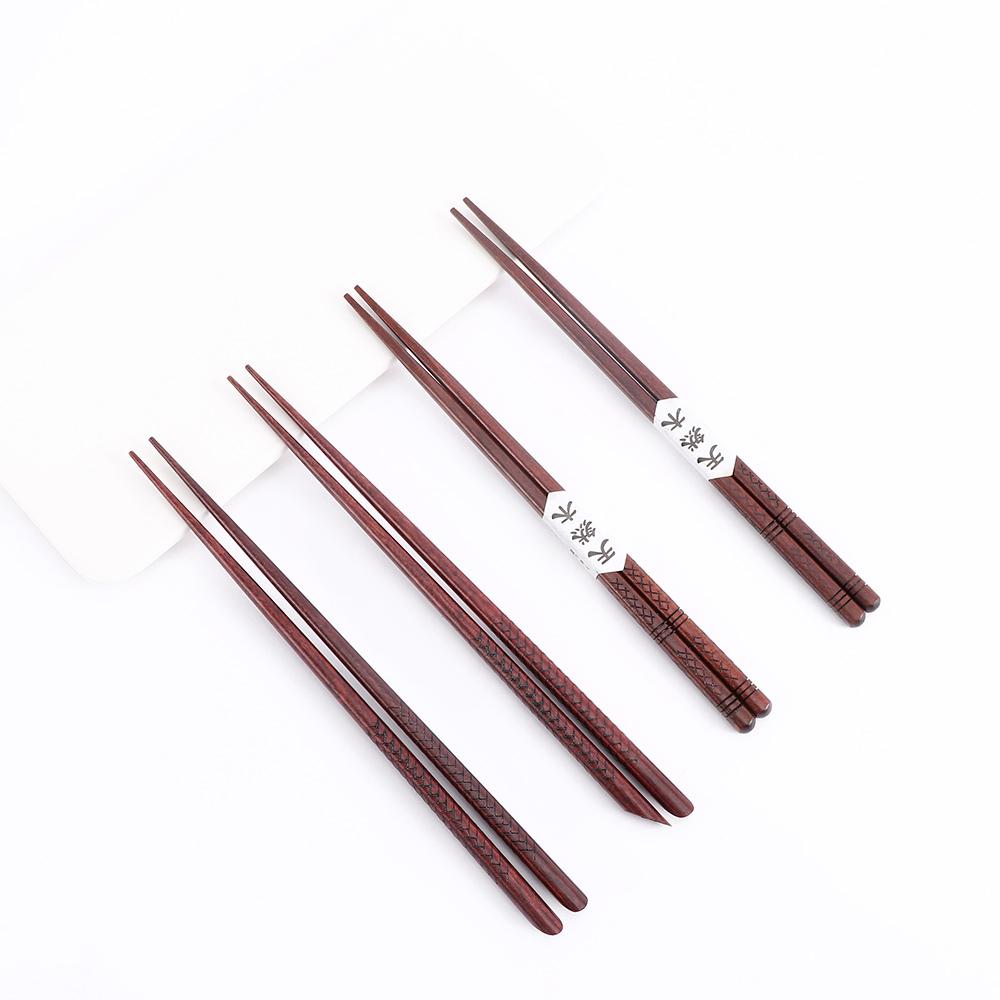 Высококачественные 1/4 пары деревянные ресторанные кухонные инструменты для готовки японские деревянные палочки для еды столовая посуда палочки для суши